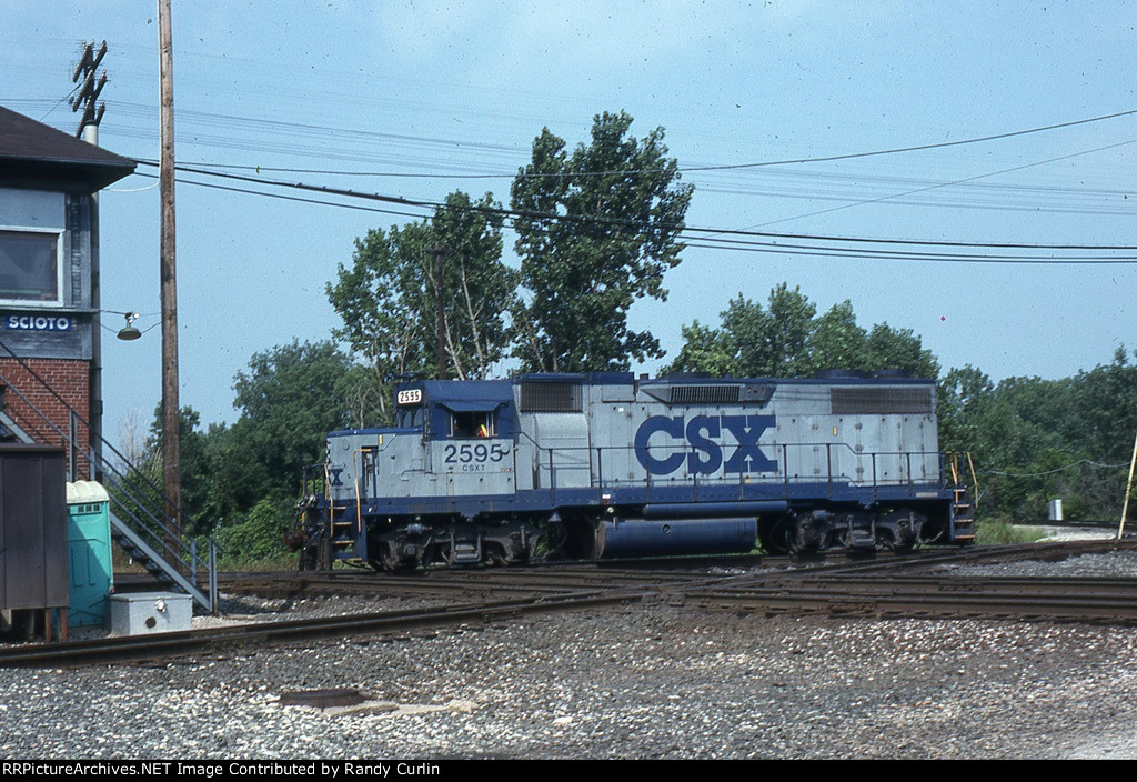 CSX 2595 at Scioto